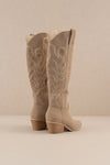 Explore More Collection - SAMARA-EMBROIDERY WESTERN KNEE HIGH BOOTS