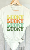 Explore More Collection - Lucky Retro Vintage St Patricks Day Graphic Tee