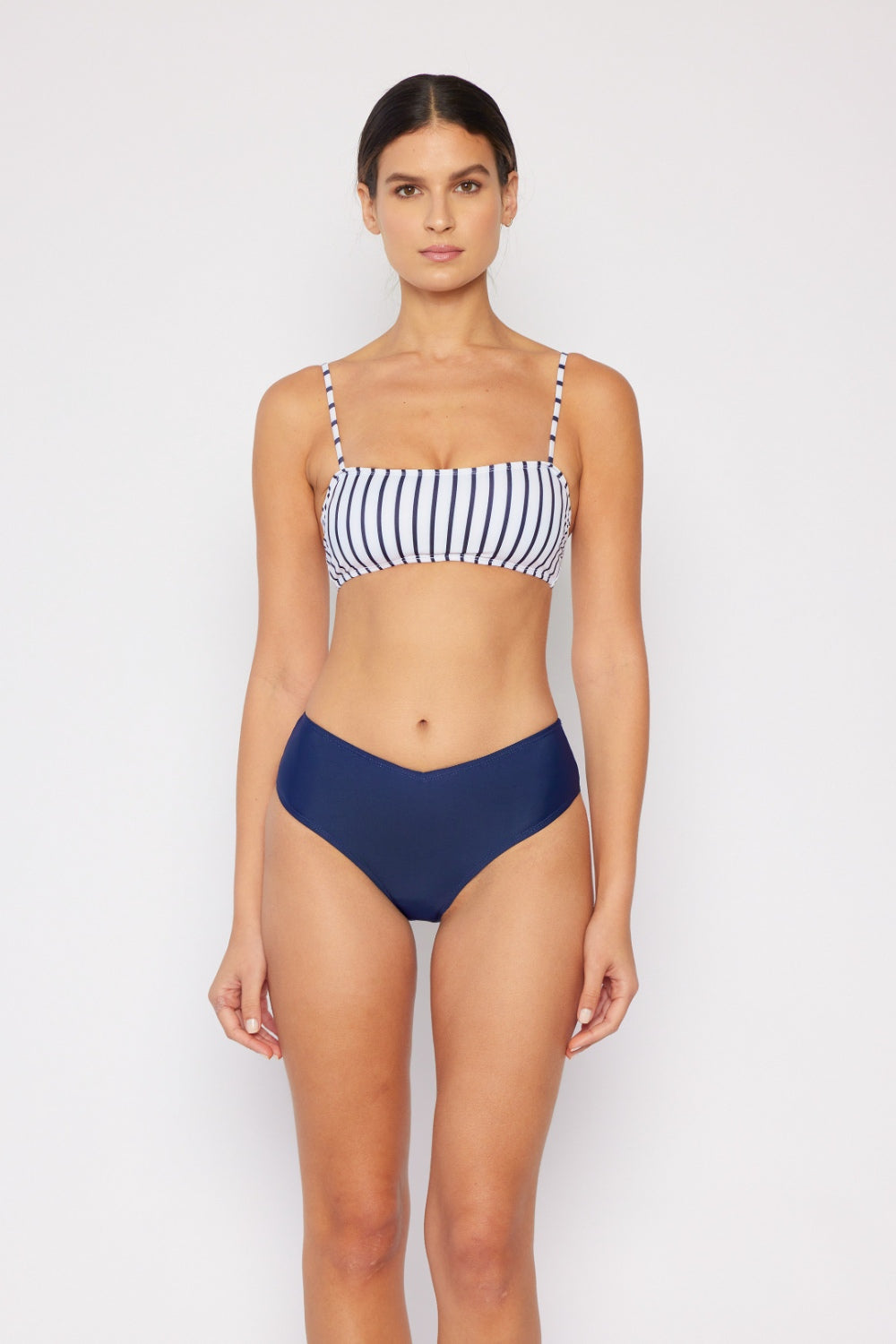 Explore More Collection - Marina West Swim Striped Bikini Set