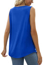 Explore More Collection - Ruched Square Neck Tank