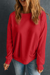 Explore More Collection - Round Neck Dropped Shoulder Sweatshirt