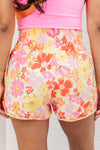 Explore More Collection - Printed High Waist Shorts