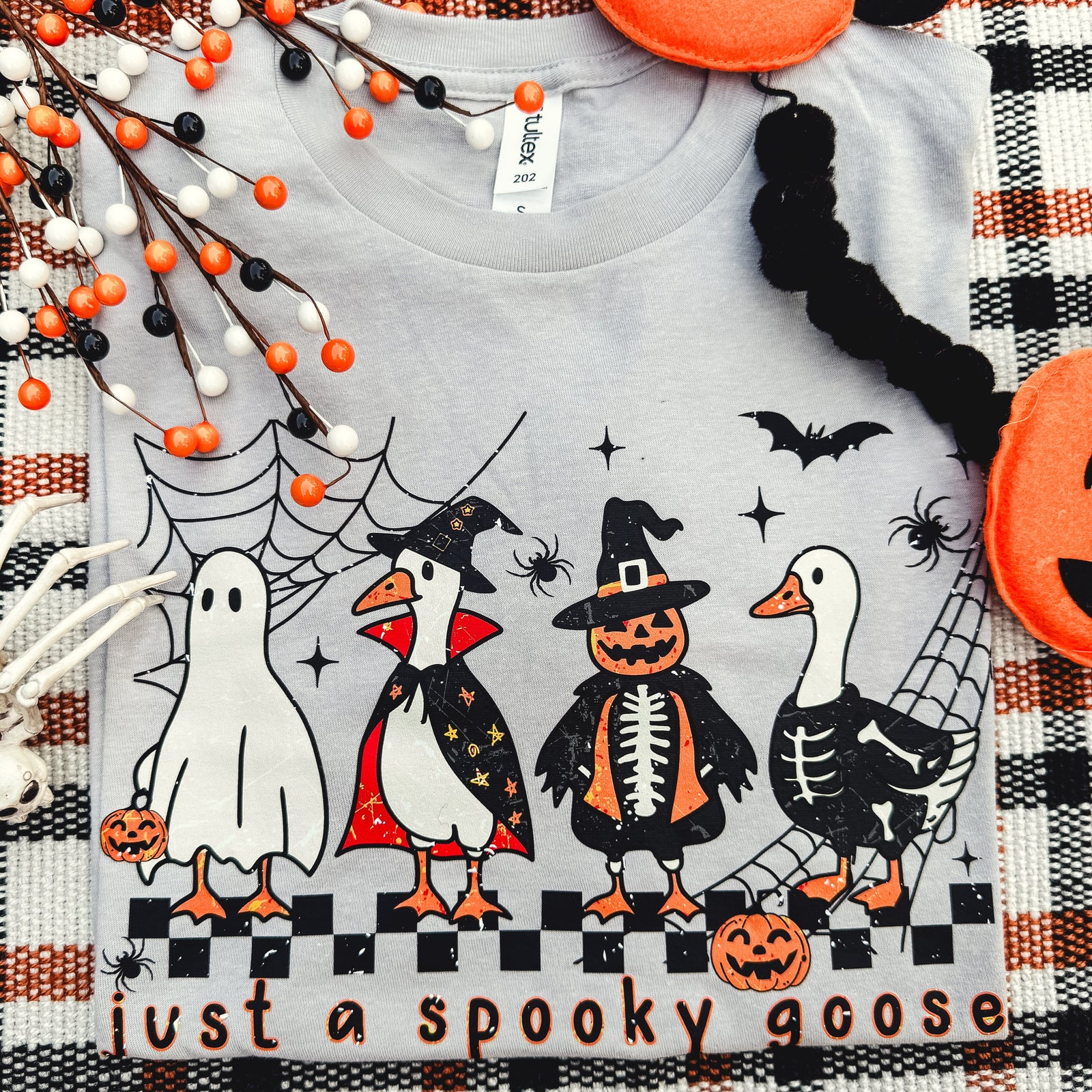 Explore More Collection - Just A Spooky Goose Soft Graphic Tee