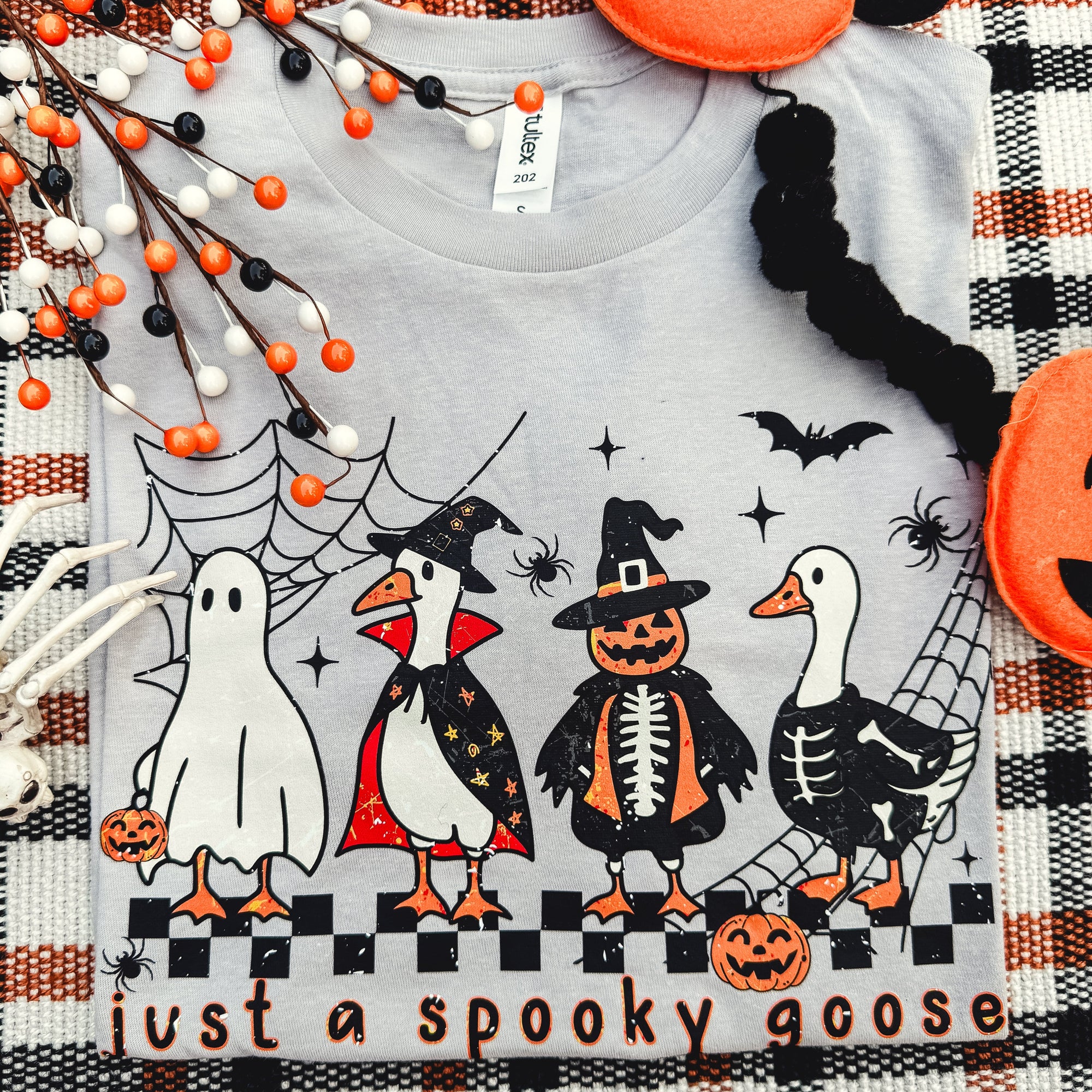 Explore More Collection - Just A Spooky Goose Soft Graphic Tee