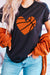 Explore More Collection - Distressed Basketball Hearts Sports Graphic Tee