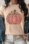 Explore More Collection - Pumpkin Round Neck Short Sleeve T-Shirt