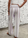 Explore More Collection - Printed Wide Leg Pants