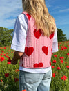 Explore More Collection - Tied Heart Vest with Pockets