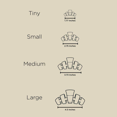 Classic Hair Clip | Medium | Fir Real