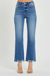 Explore More Collection - RISEN High Rise Straight Jeans