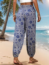 Explore More Collection - Printed Elastic Waist Pants