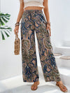 Explore More Collection - Printed Wide Leg Pants