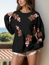 Explore More Collection - Sequin Gingerbread Man Long Sleeve Sweatshirt