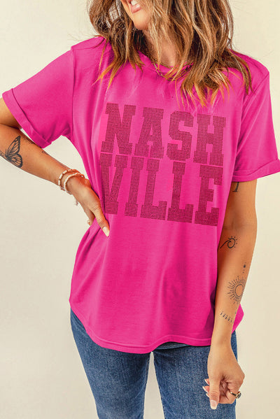 Explore More Collection - NASHVILLE Round Neck Short Sleeve T-Shirt