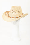 Explore More Collection - Fame Cowrie Shell Beaded String Straw Hat