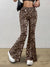 Explore More Collection - Leopard Flare Pants