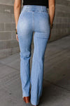 Explore More Collection - High Waist Bootcut Jeans