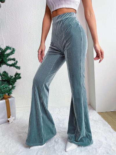 Explore More Collection - High Waist Flare Pants