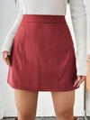 Explore More Collection - Mini Skirt with Zipper