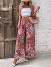 Explore More Collection - Printed Wide Leg Pants