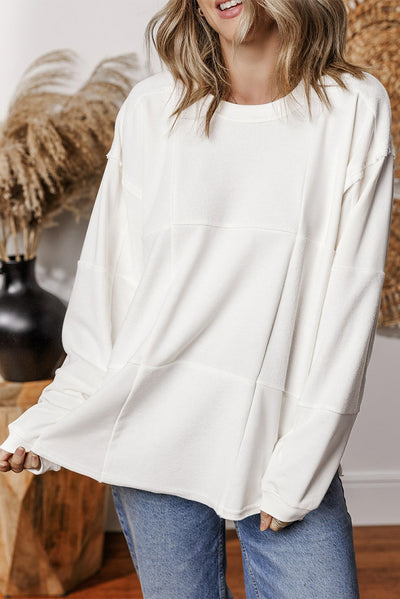 Explore More Collection - Round Neck Long Sleeve Sweatshirt