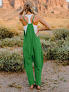 Explore More Collection - Double Take Full Size Sleeveless V-Neck Pocketed Jumpsuit