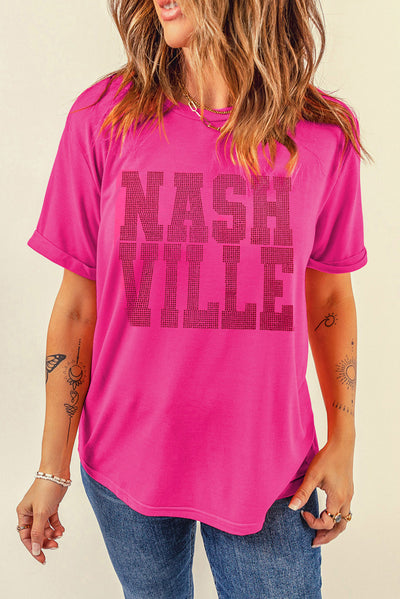 Explore More Collection - NASHVILLE Round Neck Short Sleeve T-Shirt