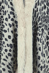 Explore More Collection - Leopard Open Front Poncho