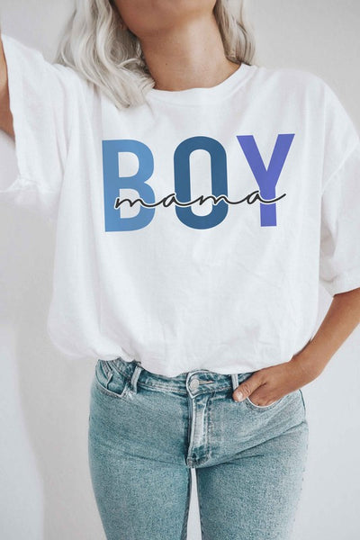 Explore More Collection - BOY MAMA Graphic T-Shirt