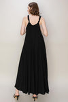 Explore More Collection - HYFVE Frill Sleeveless A-Line Maxi Dress