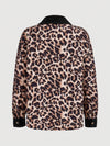 Explore More Collection - Leopard Collared Neck Button Up Shacket