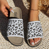 Explore More Collection - Leopard Open Toe Sandals