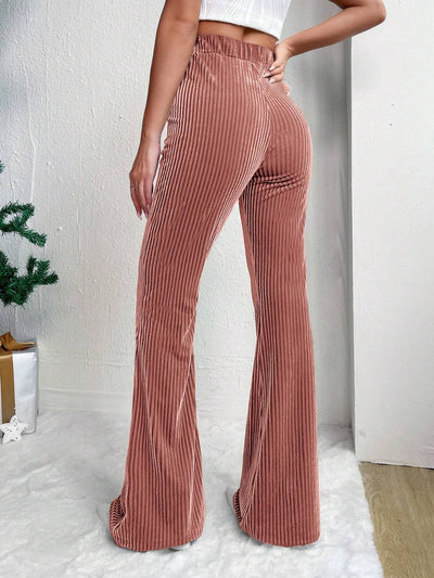 Explore More Collection - High Waist Flare Pants