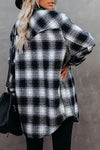 Explore More Collection - Full Size Plaid Collared Neck Long Sleeve Shirt