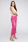 Explore More Collection - Distressed Vintage Washed Wide Leg Pants