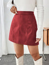 Explore More Collection - Mini Skirt with Zipper