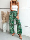 Explore More Collection - Printed Wide Leg Pants