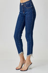 Explore More Collection - RISEN Full Size Embellished Mid Rise Crop Skinny Jeans