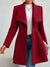 Explore More Collection - Collared Neck Button Up Long Sleeve Coat