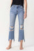 Explore More Collection - Lovervet High Rise Distressed Straight Jeans