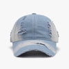 Explore More Collection - Distressed Adjustable Cotton Baseball Cap