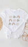 Explore More Collection - Lucky Dice Clover and Rainbow Graphic Tee