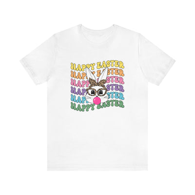 Explore More Collection - Happy Easter Unisex Jersey Short Sleeve Tee