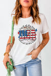 Explore More Collection - USA Graphic Round Neck Tee