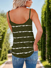 Explore More Collection - Full Size Striped V-Neck Cami