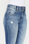 Explore More Collection - Kancan High Rise Wide Waistband Flare Jeans