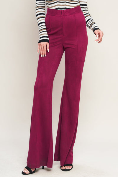 Explore More Collection - BREEZY BEAUTY SUEDE PANTS
