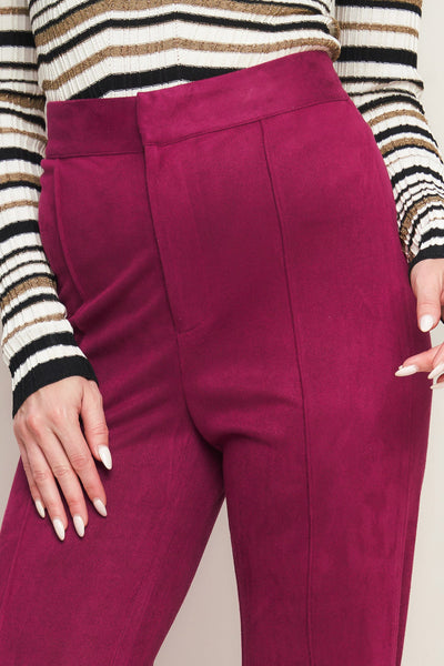 Explore More Collection - BREEZY BEAUTY SUEDE PANTS