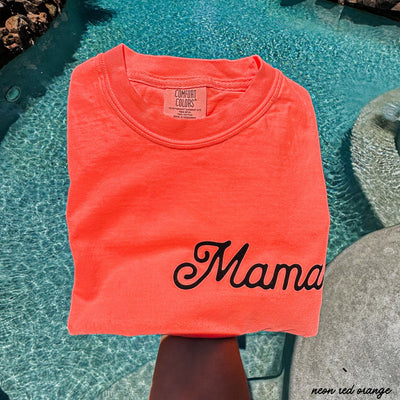Mama Pocket Tee *12 Colors (S-3X)