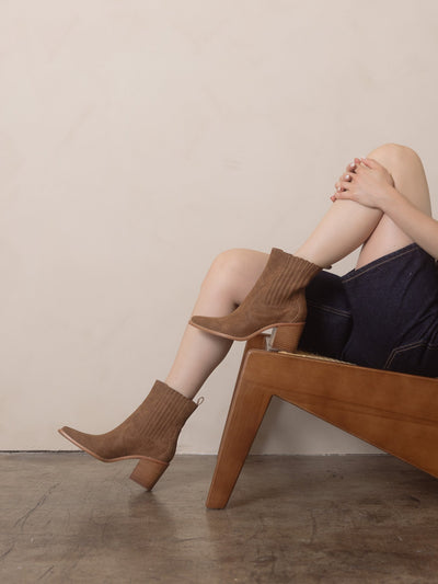 Explore More Collection - The Addison | Brown Perfectly Paneled Western Cowgirl Boot